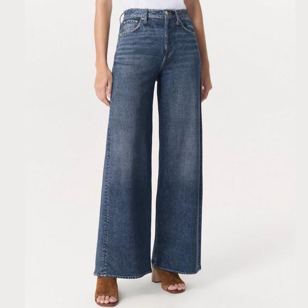 Rag & Bone Miramar Sofie Wide Leg Jeans in Kimber NWT Size 28